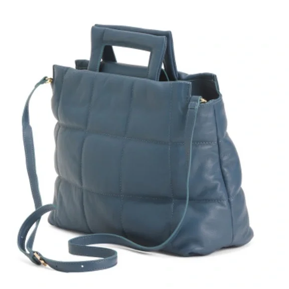 Giorgia Milani NWT Leather Puffed Satchel/Bag